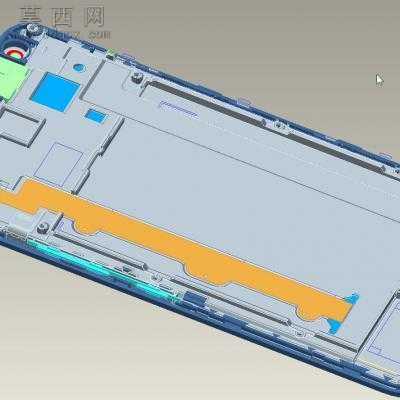 智能手机 3D模型