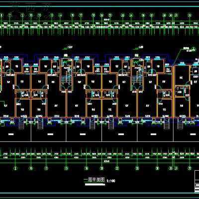 ĳ���סլB1-F6�����ṹˮů��ȫ��ʩ��ͼ-5600ƽ48��CADͼ CADͼֽ
