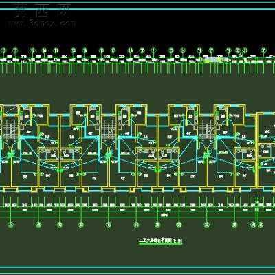 ĳ���סլB1-F6�����ṹˮů��ȫ��ʩ��ͼ-5600ƽ48��CADͼ CADͼֽ