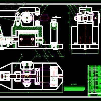 后钢板弹簧吊耳加工工艺及夹具设计全套图纸及说明书 CAD图纸