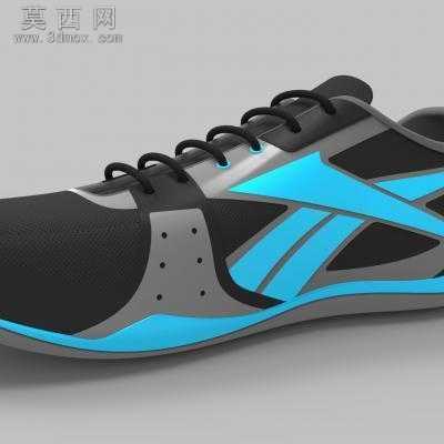 锐步鞋运动鞋 3D模型