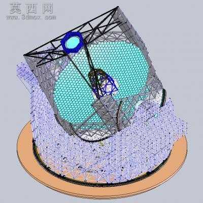 超级望远镜stp 3D模型