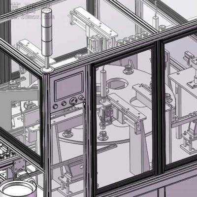 灯泡灯头自动装配机 3D模型