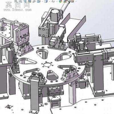 灯泡灯头组装机 3D模型