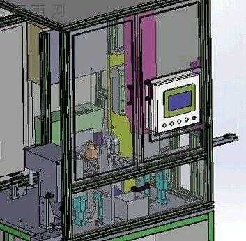 ��ͨ��ѹ�����Ǳ��Զ����豸 3Dģ��