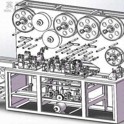 ���Ӳ�Ʒ��װ�� 3Dģ