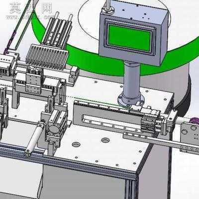 全自动穿线机 3D模型