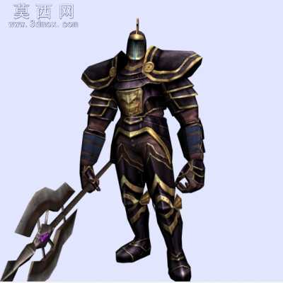 游戏3D人物 3D模型