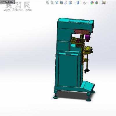 160双色油盘移印机公司已量产 3D模型