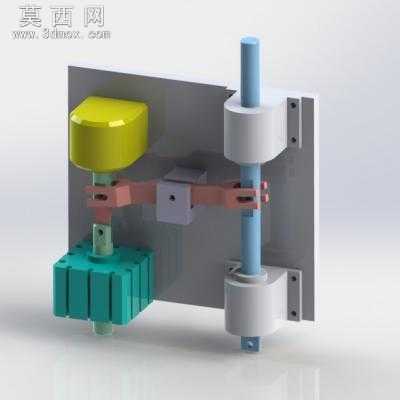 带式运输机二级减速器、机械传动装置教具300个、立式减速器 3D模型,Sldas