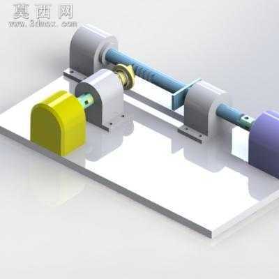 带式运输机二级减速器、机械传动装置教具300个、立式减速器 3D模型,Sldas