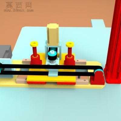 洗衣机内桶跳动检测机 3D模型