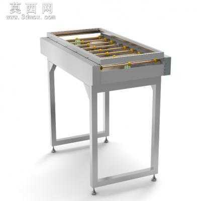 LCD玻璃传动流水线 3D模型