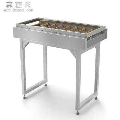 LCD玻璃传动流水线 3D模型
