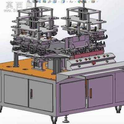 电子产品成品自动测试机设备 3D模型