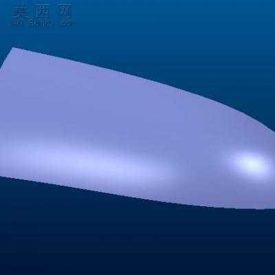 creo2.0曲面造型 3D模型