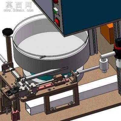 汽车档位模块压入机 3D模型