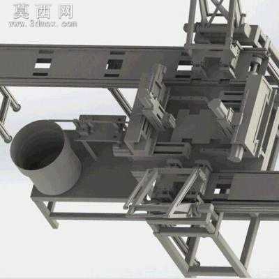 LED灯插板机 3D模型