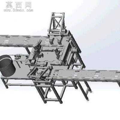 LED灯插板机 3D模型