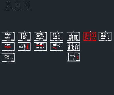 USB铁壳模具设计 CAD图纸