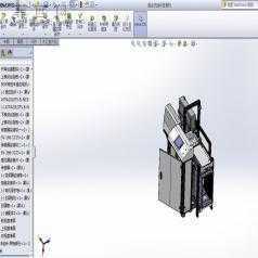 组合式自动送板机 3D模型