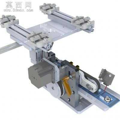 进给剪切设备设计模型 3D模型