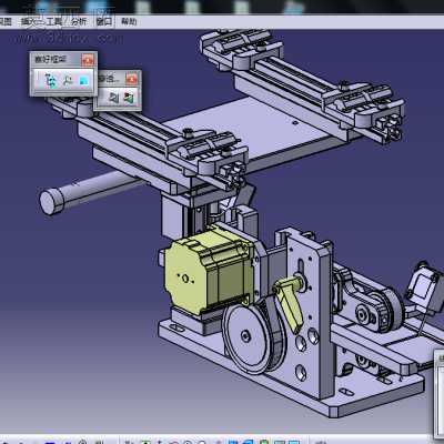 进给剪切设备设计模型 3D模型
