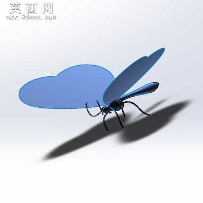 蝴蝶 3D模型
