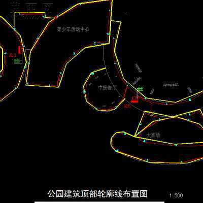 某公园景观照明改建全套施工图 CAD图纸