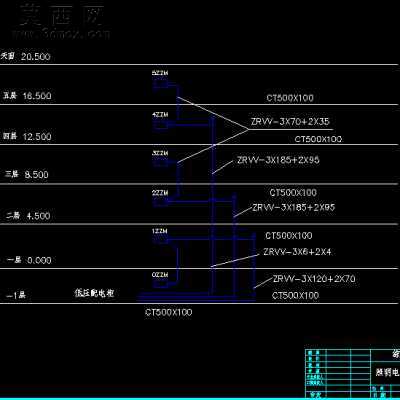 某办公楼电气照明设计图 CAD图纸