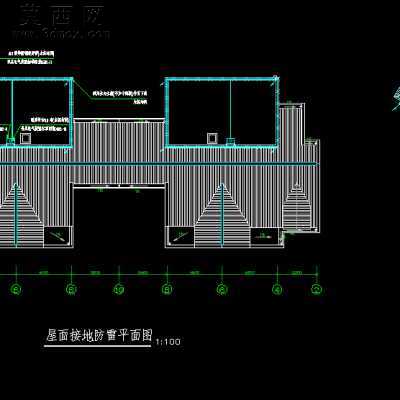 六层住宅办公楼照明设计图 CAD图纸