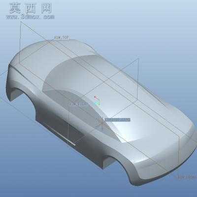 R8表面面建模 3D模型