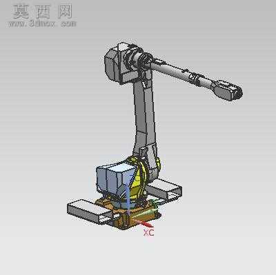 发那科M-710iC20L机器人三维数模 3D模型