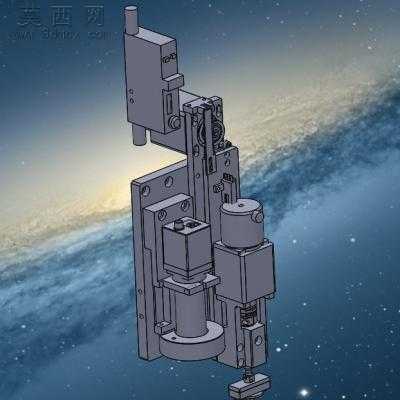 三轴插件设备 3D模型