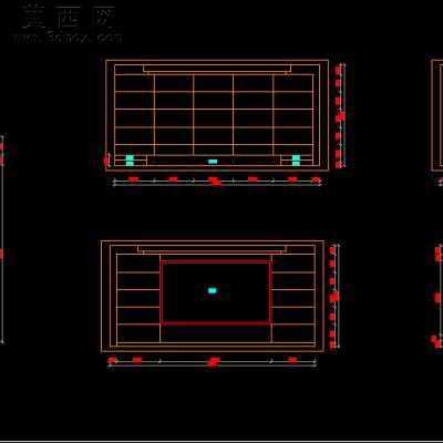 小影院VIP厅CAD图及3D模型 3D模型,MAX