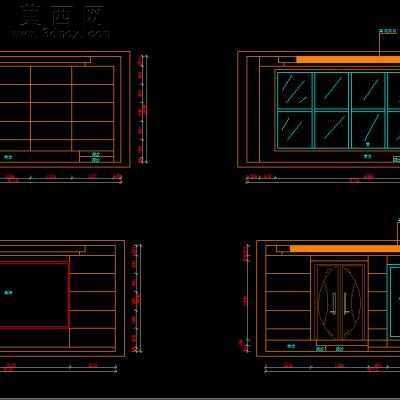 小影院VIP厅CAD图及3D模型 3D模型,MAX