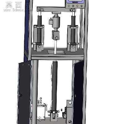 油缸拉脱测试机器 3D模型