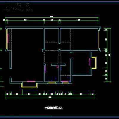 三层别墅室内装饰设计方案-300平66张CAD图+3D模型1个 3D模型,MAX