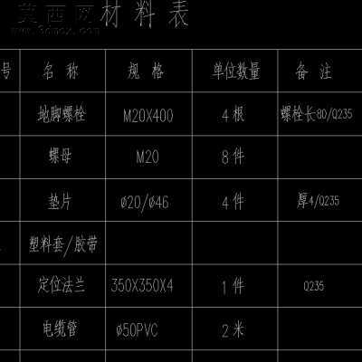某公园灯具照明布线施工图 CAD图纸