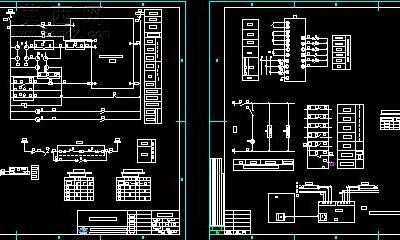 ��¯�����10kv���հ�ԭ��ͼ CADͼֽ