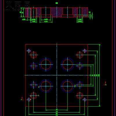 注塑模具毕业设计:洗面奶瓶盖注射模设计含全套CAD图纸 CAD图纸