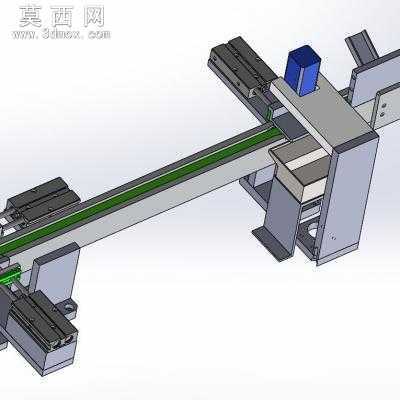 自动分选NG输送带分料结构 3D模型