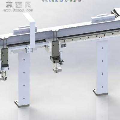 倍数同步搬运机械手 3D模型