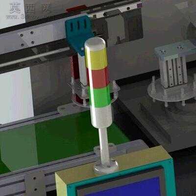 钢片胶条非标自动组装机 3D模型