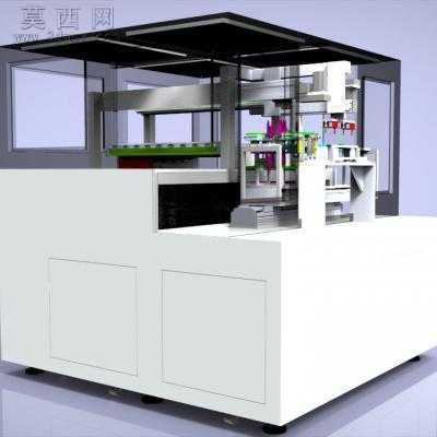 玻璃厚度检测机 3D模型