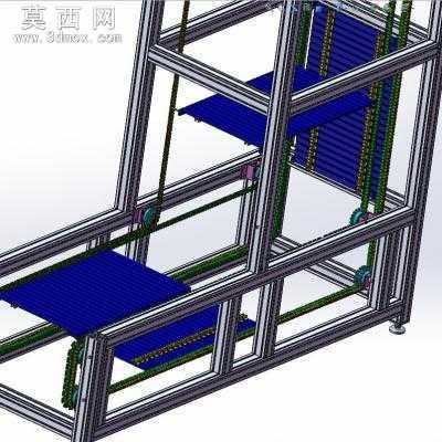 连续提升机 3D模型