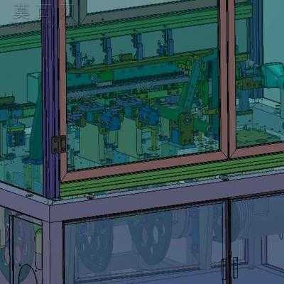 继电器自动组装机全凸轮式结构设备 3D模型