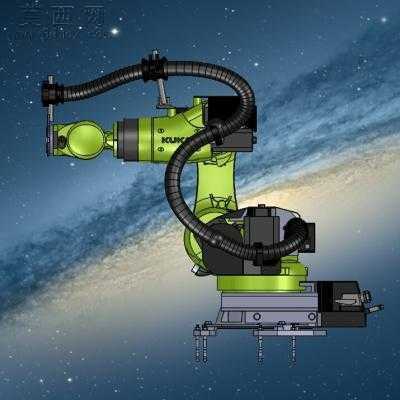 kuka kr160 模型机械手 3D模型