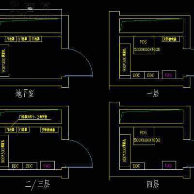 澳门某大厦弱电施工全套图 CAD图纸AutoCAD.MechanicalAutoCAD.Electrical设计,