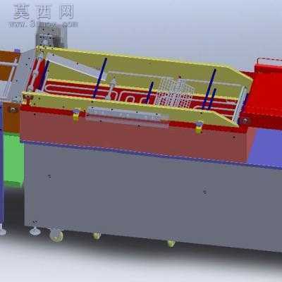 自动化油炸食品机 3D模型